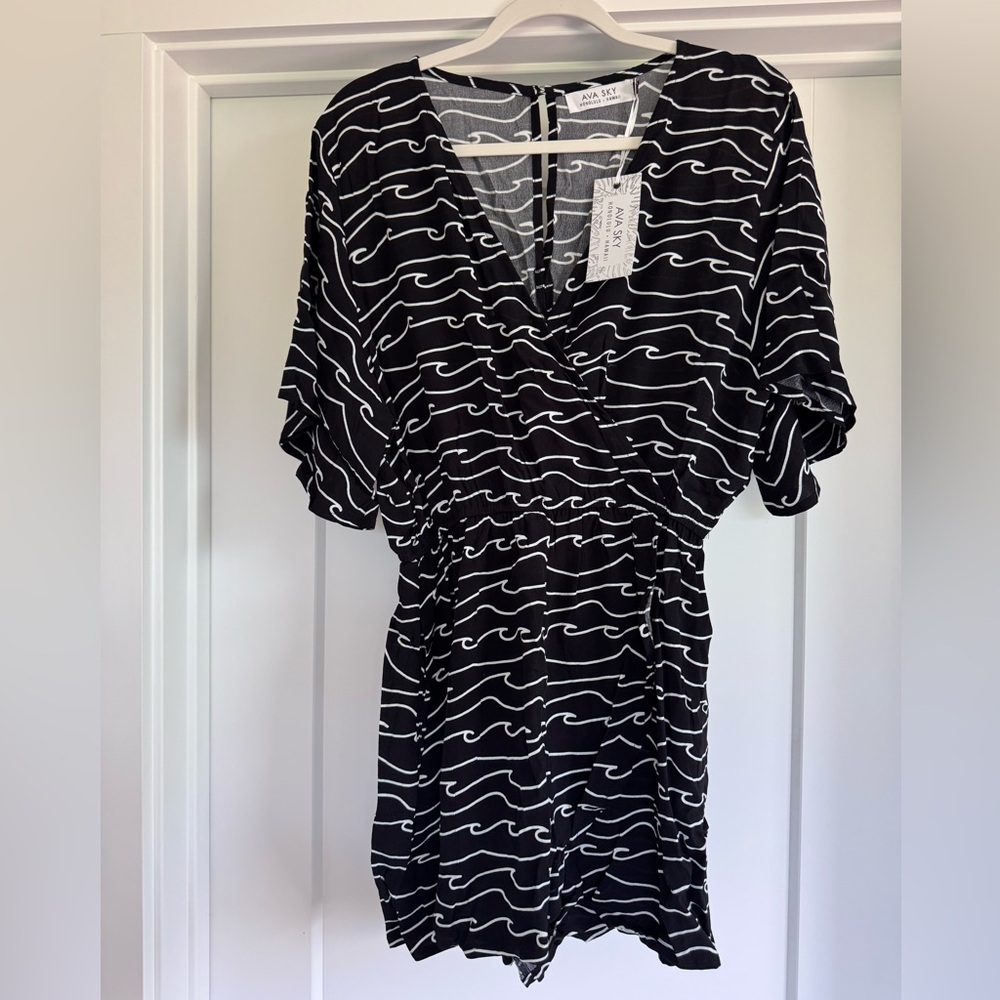Ava Sky Romper Remy